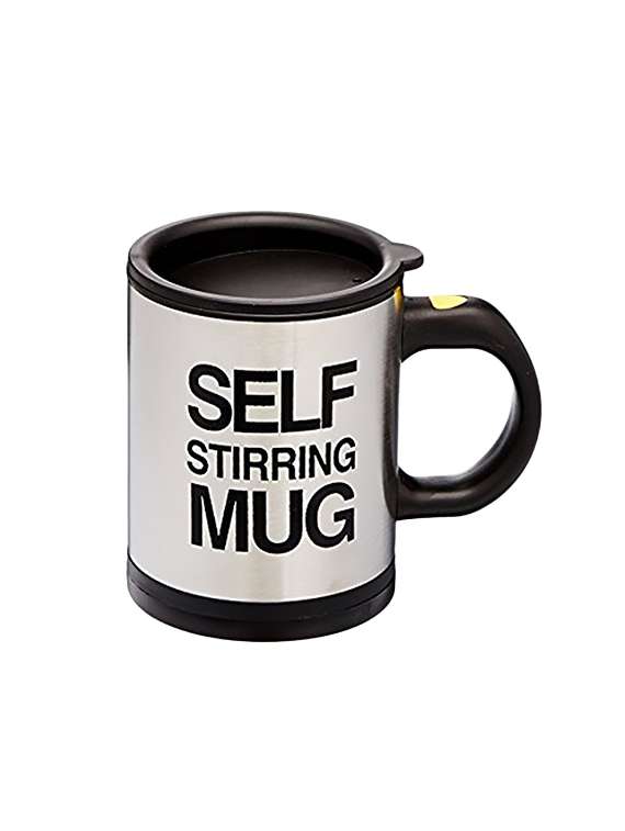automatic coffee mixing cup blender self stirring stainless steel mug