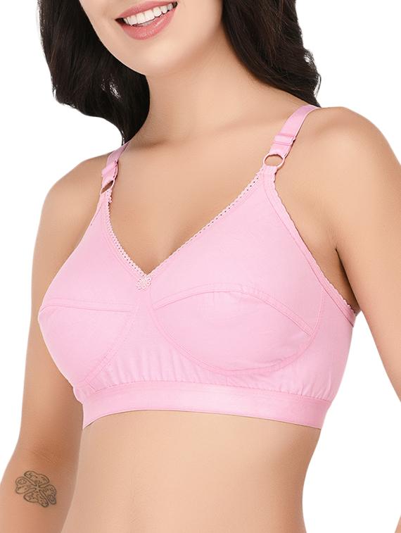 floral patch solid bra  - 15186620 -  Standard Image - 1