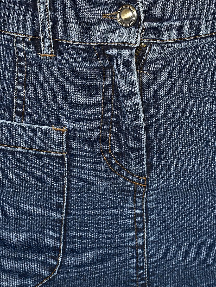 blue denim skirt - 15191781 - Standard Image - 4