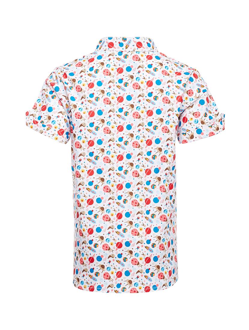 multi colored cotton shirt - 15195437 - Standard Image - 1