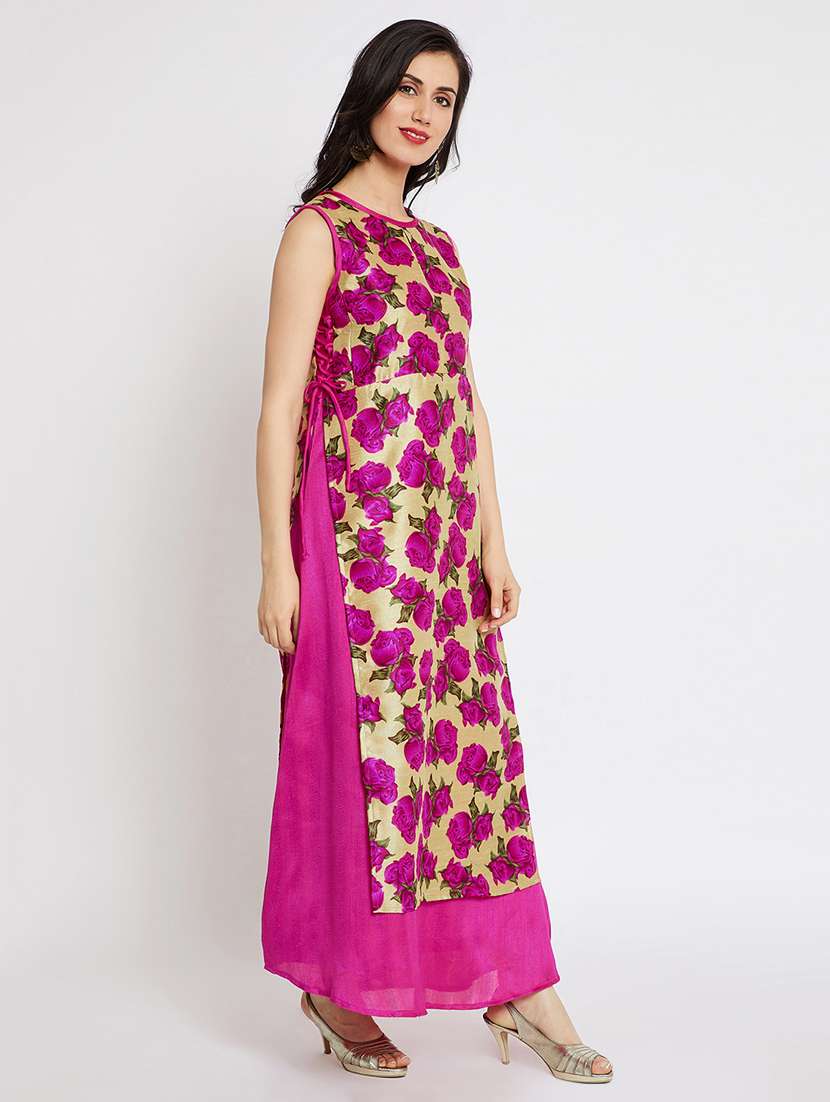 women's layered kurta