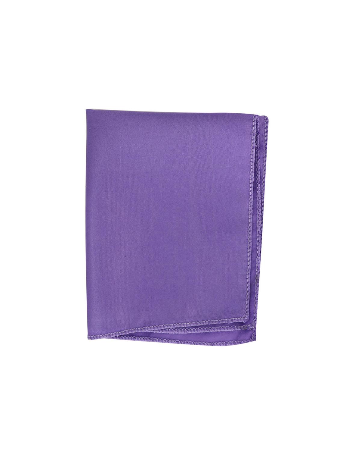 purple polyester pocket square - 15205361 - Standard Image - 1