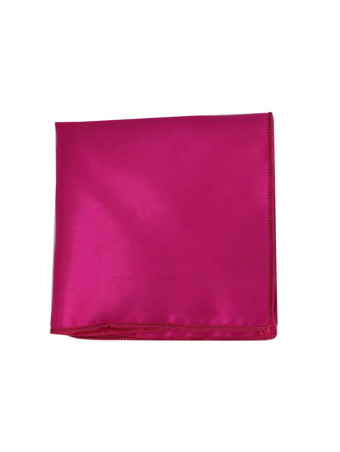 dark pink polyester pocket square - 15205363 -  Standard Image - 1