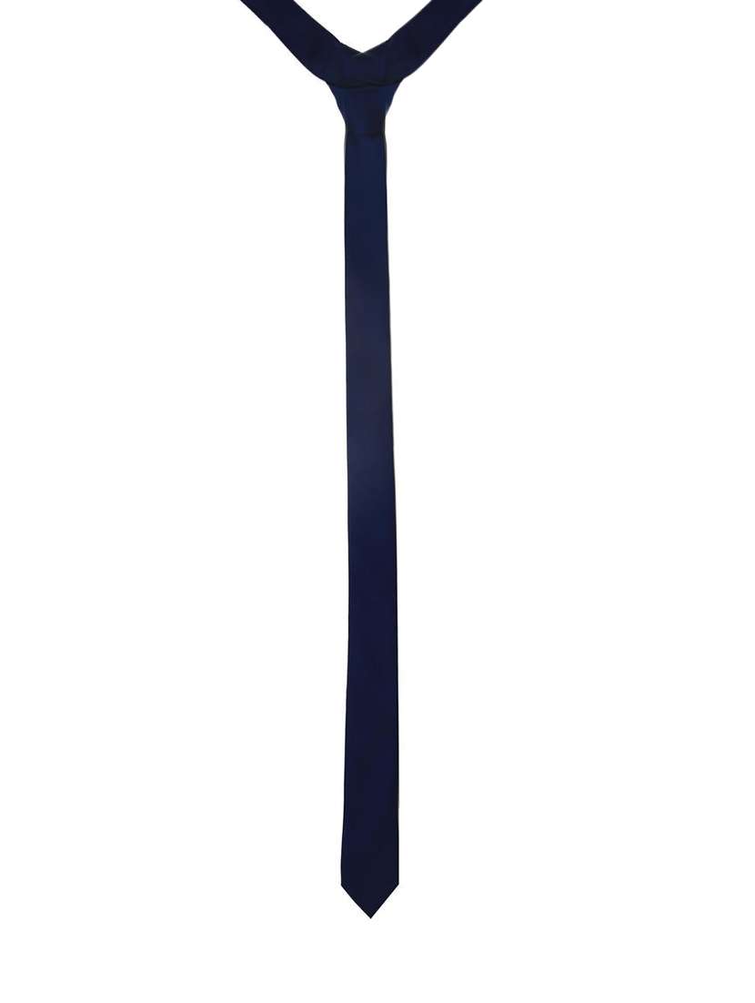 blue polyester tie - 15214580 -  Standard Image - 1