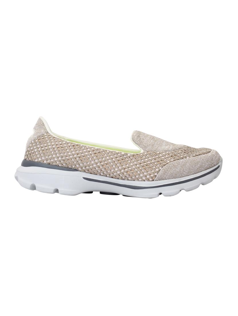 beige slip on casual shoe - 15216223 -  Standard Image - 1