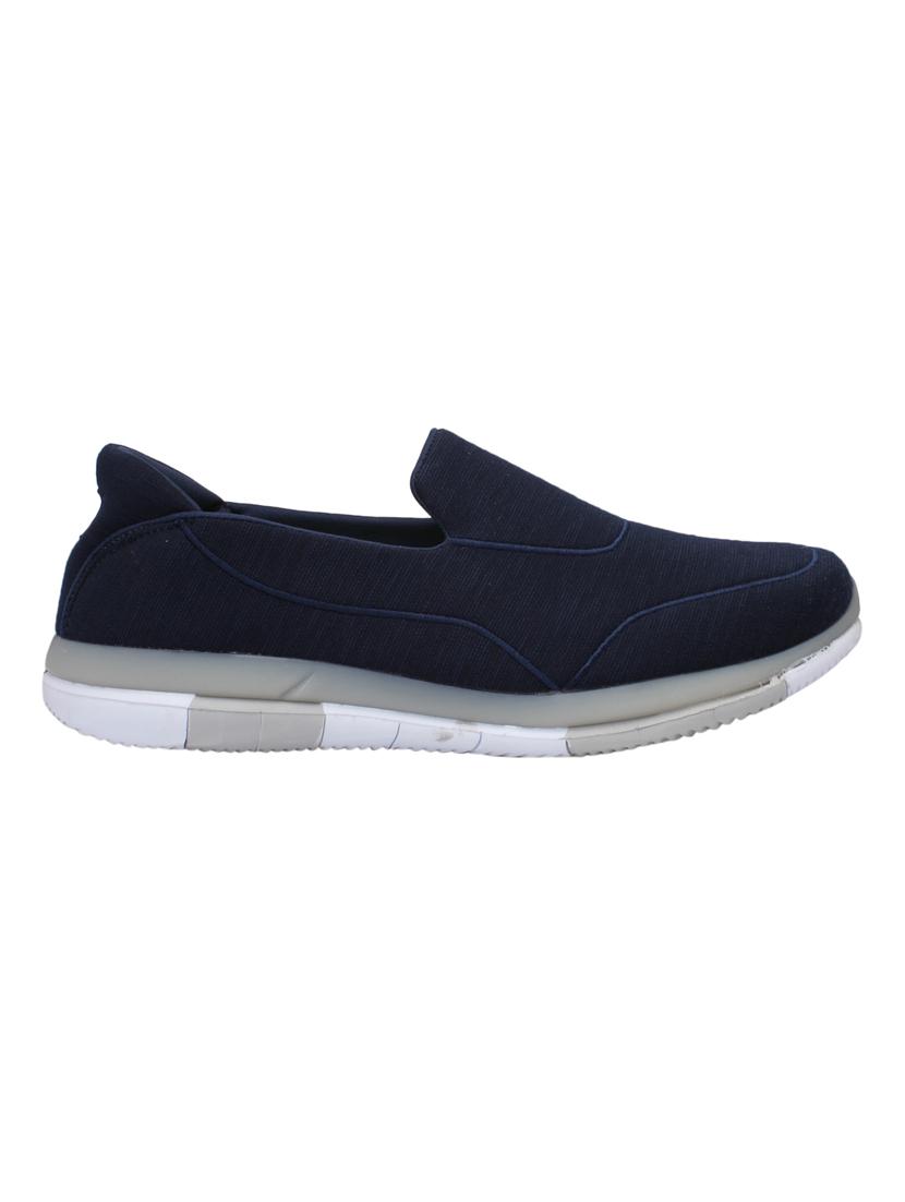 navy slip on casual shoe - 15216229 -  Standard Image - 1