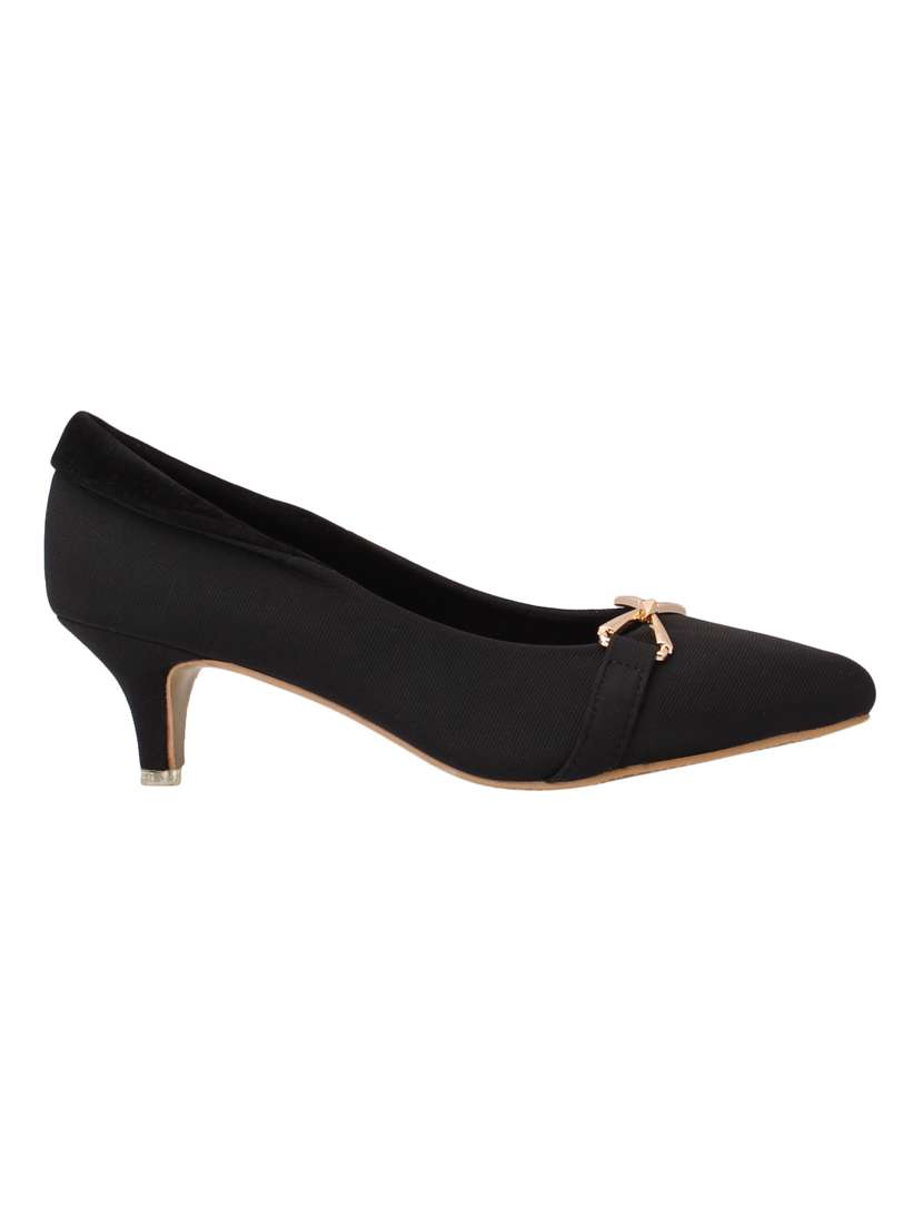 black slip on pump - 15216244 -  Standard Image - 1