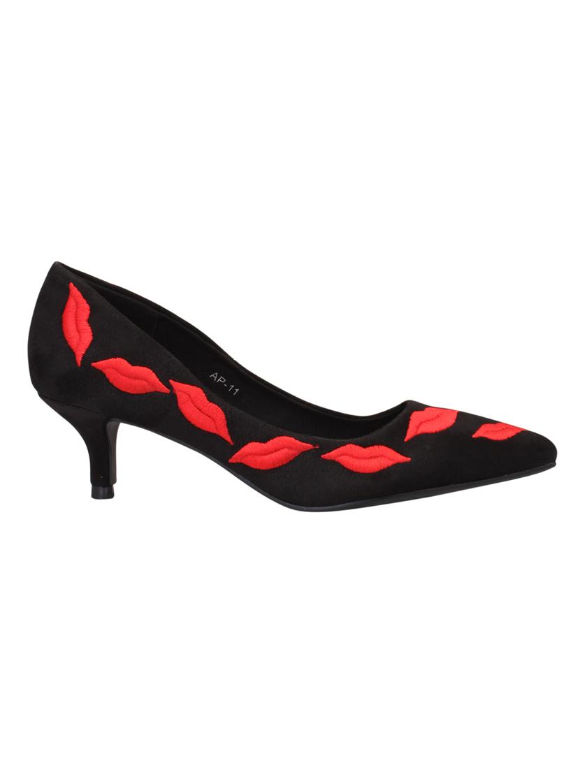 red slip on pump - 15216252 -  Standard Image - 1