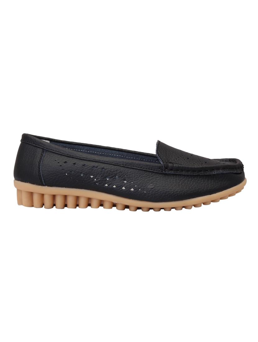 black slip on loafer - 15216270 - Standard Image - 1