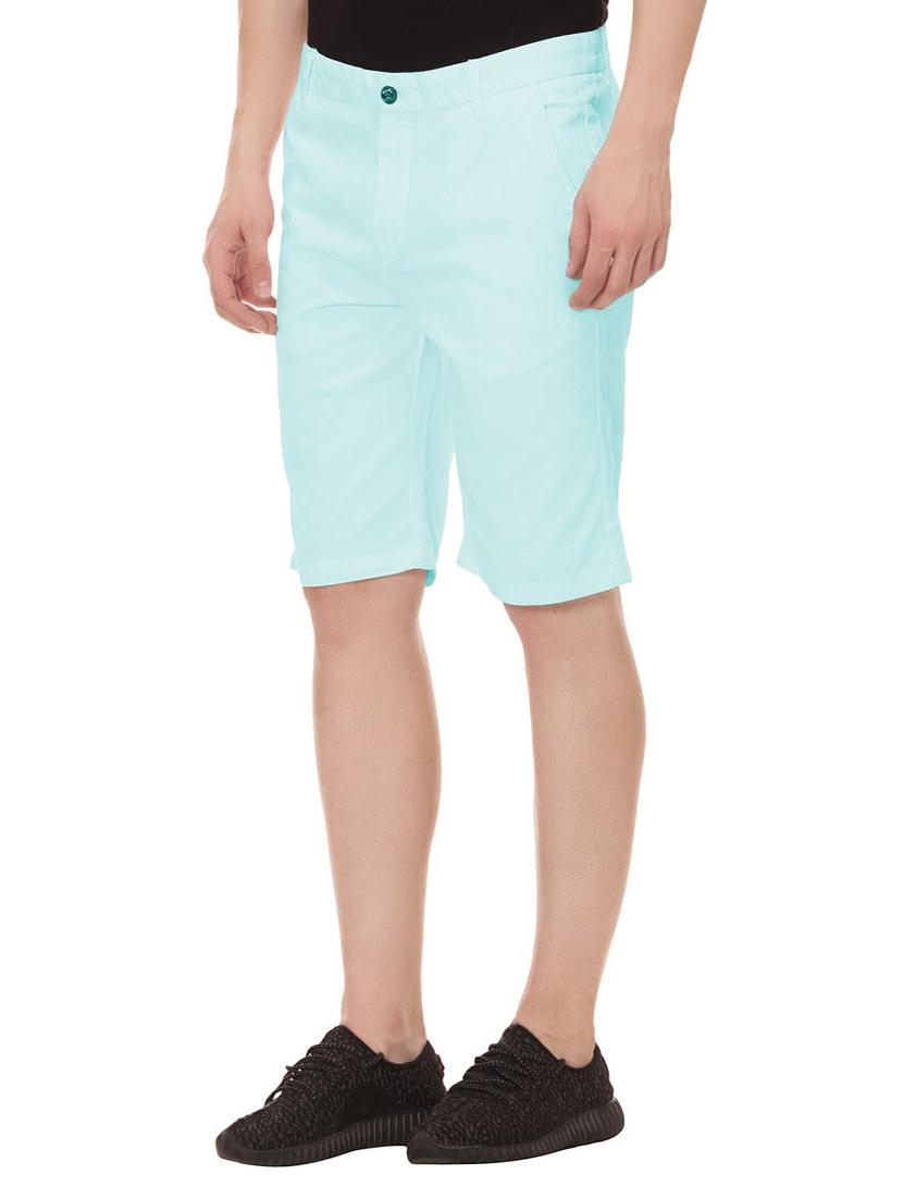 blue cotton bermuda - 15219629 - Standard Image - 1