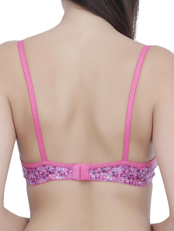 floral plunge bra - 15224116 - Standard Image - 1