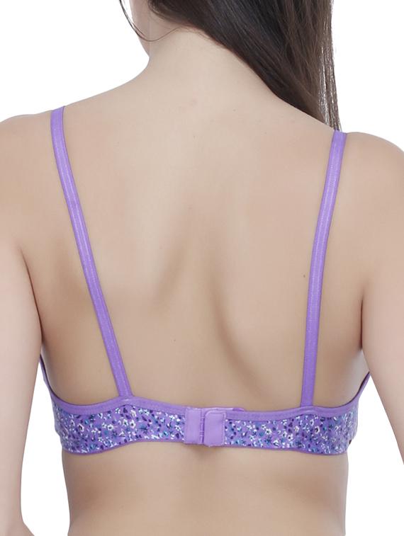 floral plunge bra - 15224117 -  Standard Image - 1
