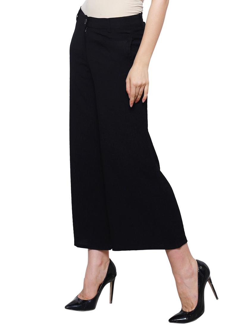 wide leg flared trouser - 15224451 -  Standard Image - 1
