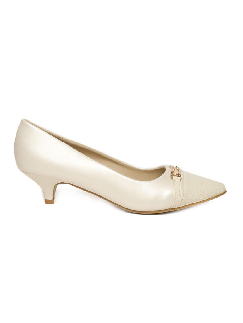 beige slip on pump - 15224605 -  Standard Image - 1