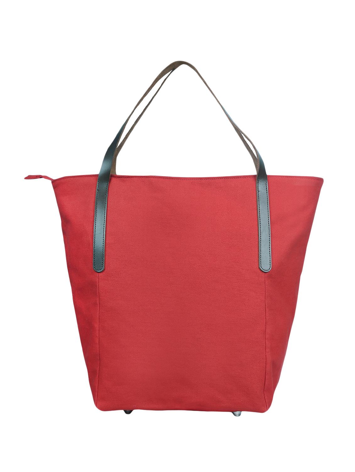 red canvas handbag - 15226857 -  Standard Image - 1