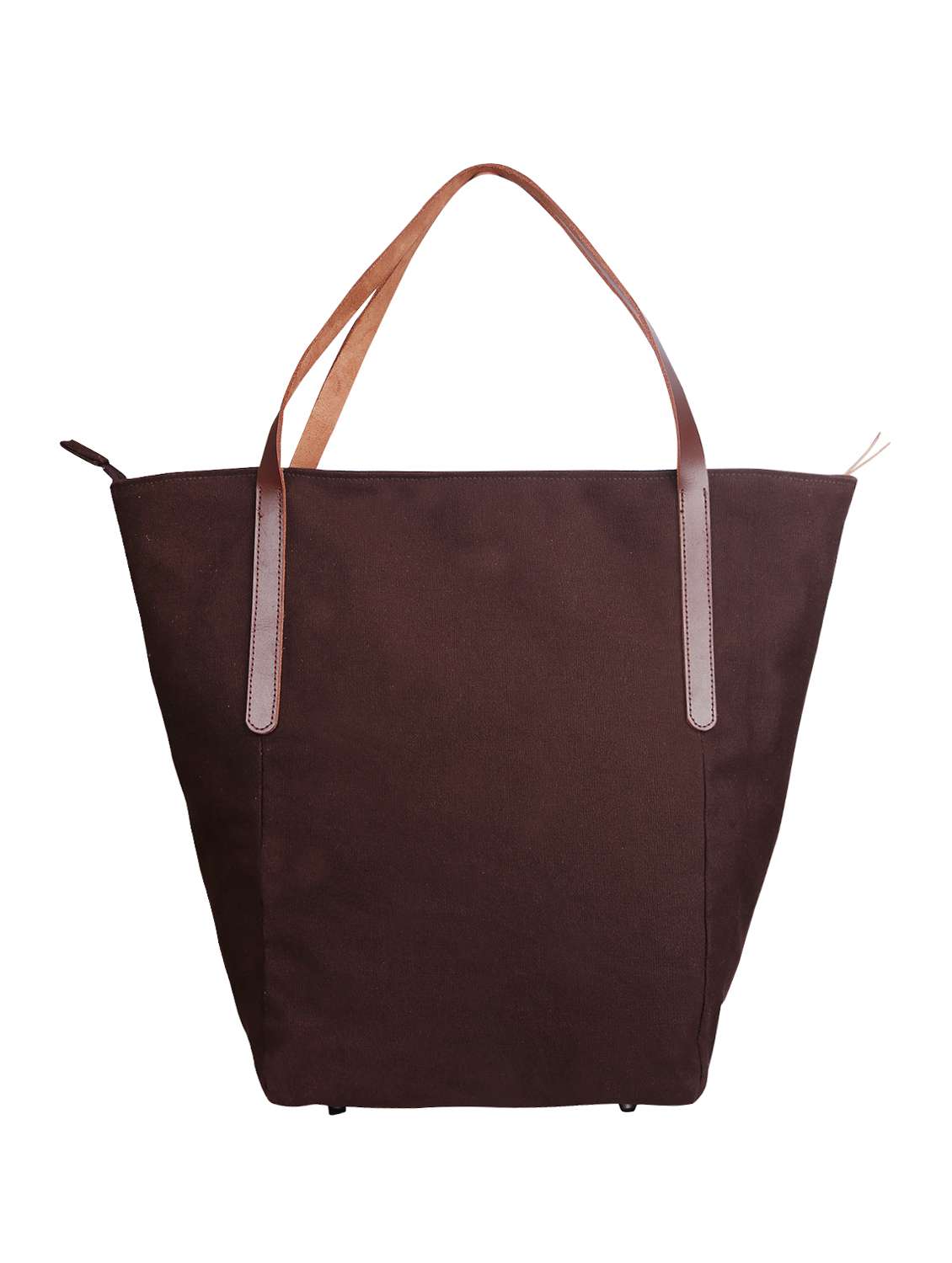 brown canvas handbag - 15226860 -  Standard Image - 1