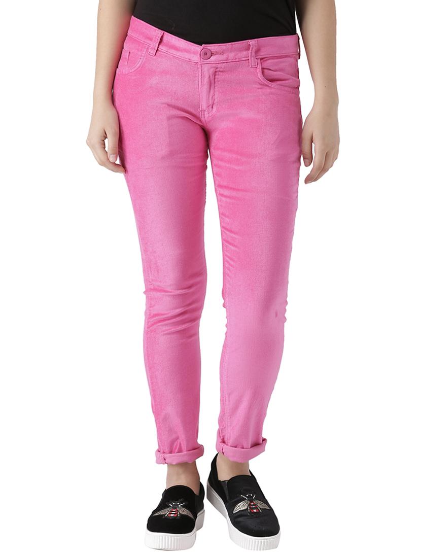 women's plain slim fit jeans