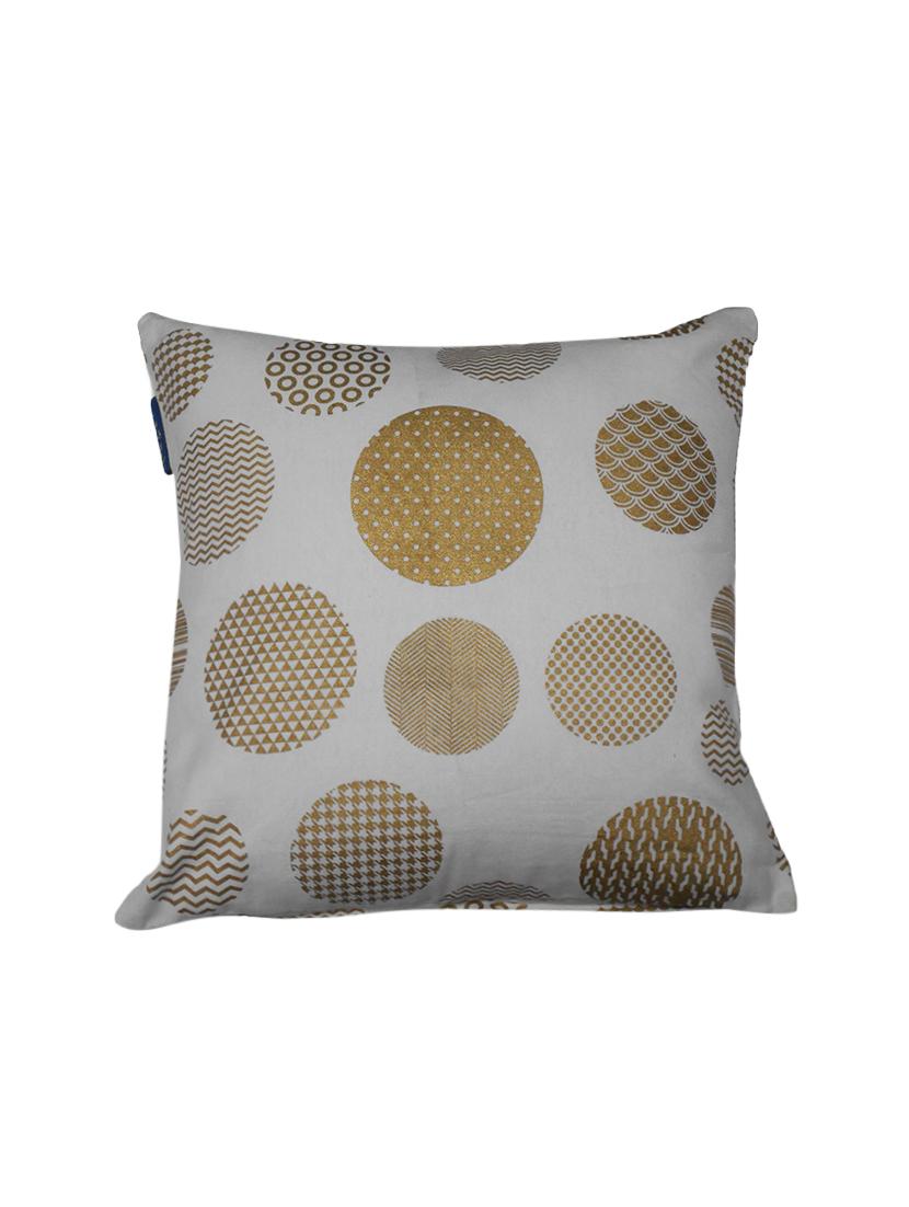 geometric pattern cotton cushion cover - 15230176 -  Standard Image - 1