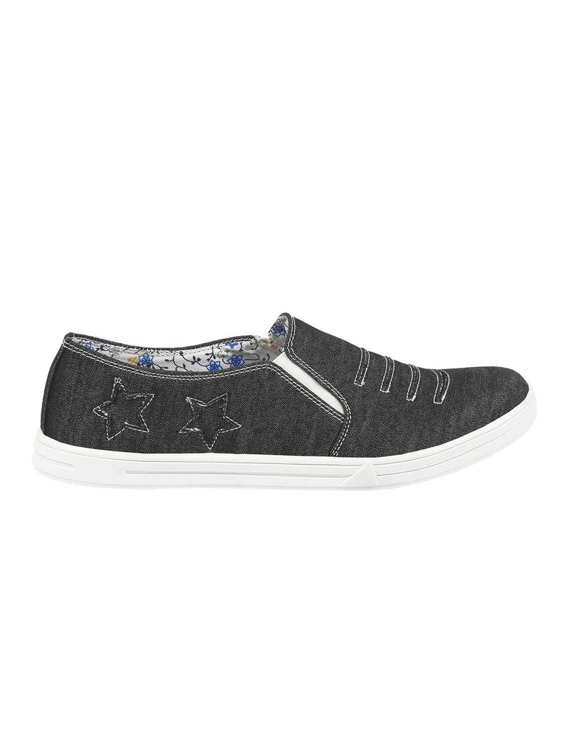 black denim casual slip on - 15230662 -  Standard Image - 1