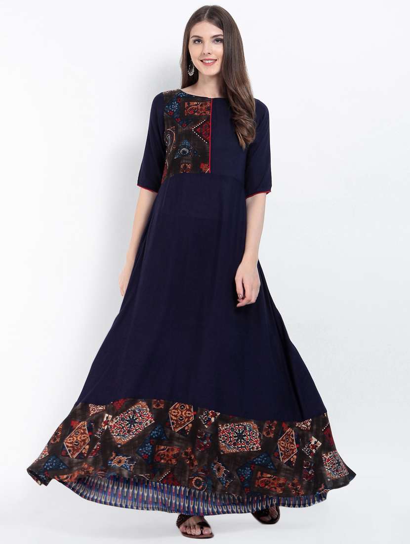 women's flared kurta