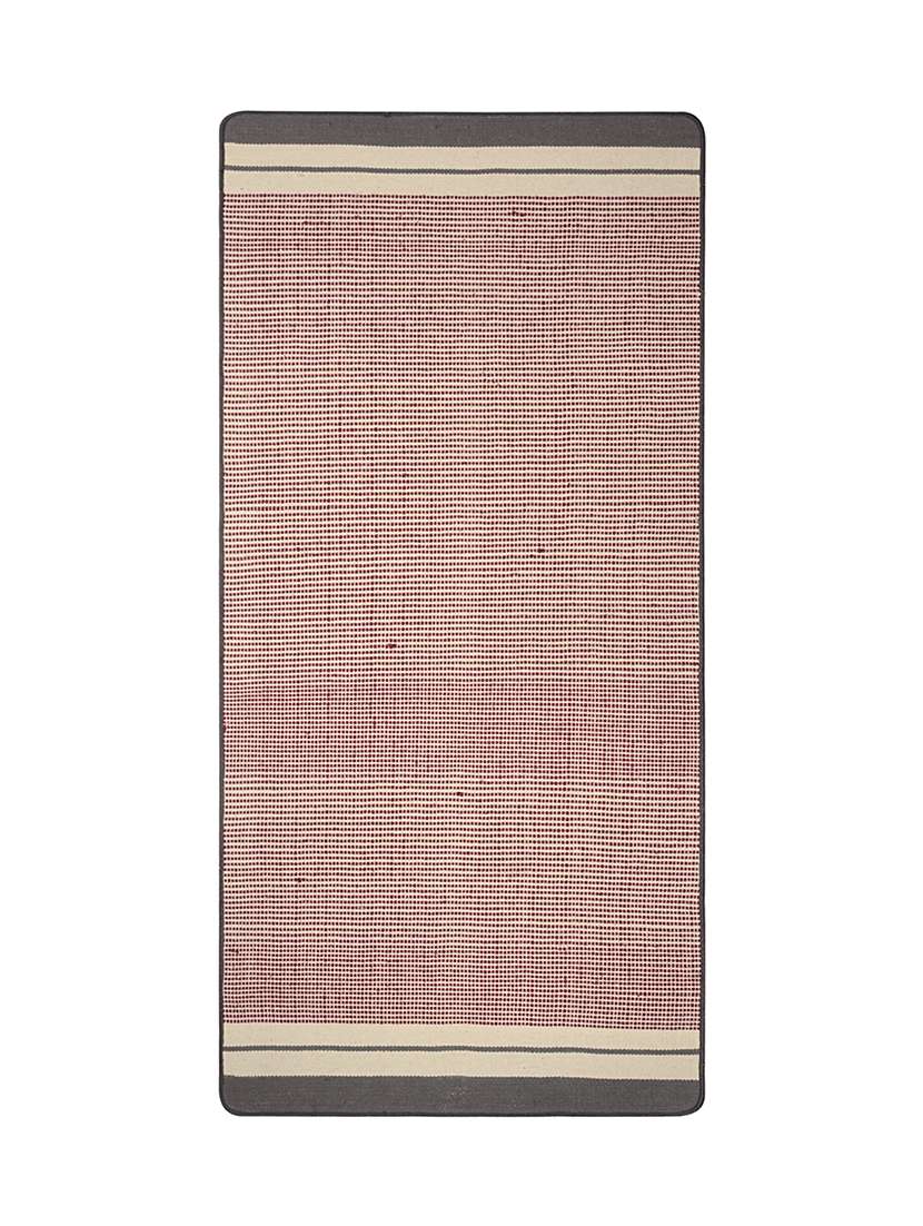 cotton handloom made anti skid yoga/exercise rugs -70x170 cm - 15235363 -  Standard Image - 1