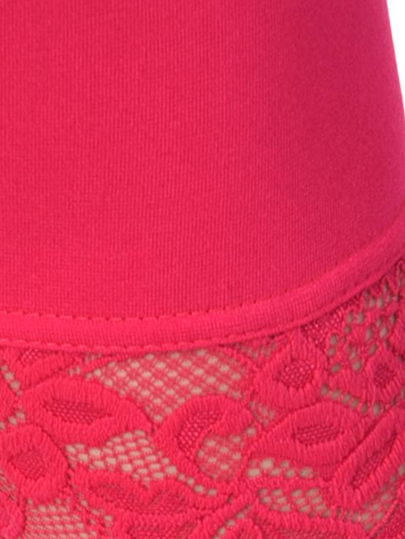 pink solid capri leggings - 15249762 - Standard Image - 4