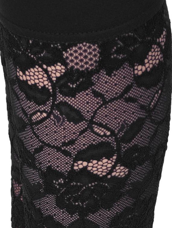 black solid leggings - 15249784 - Standard Image - 4