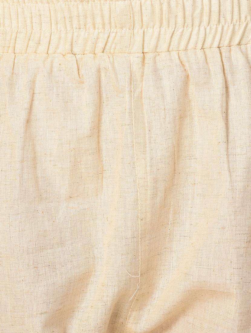 solid cotton tapered pant - 15254130 - Standard Image - 4