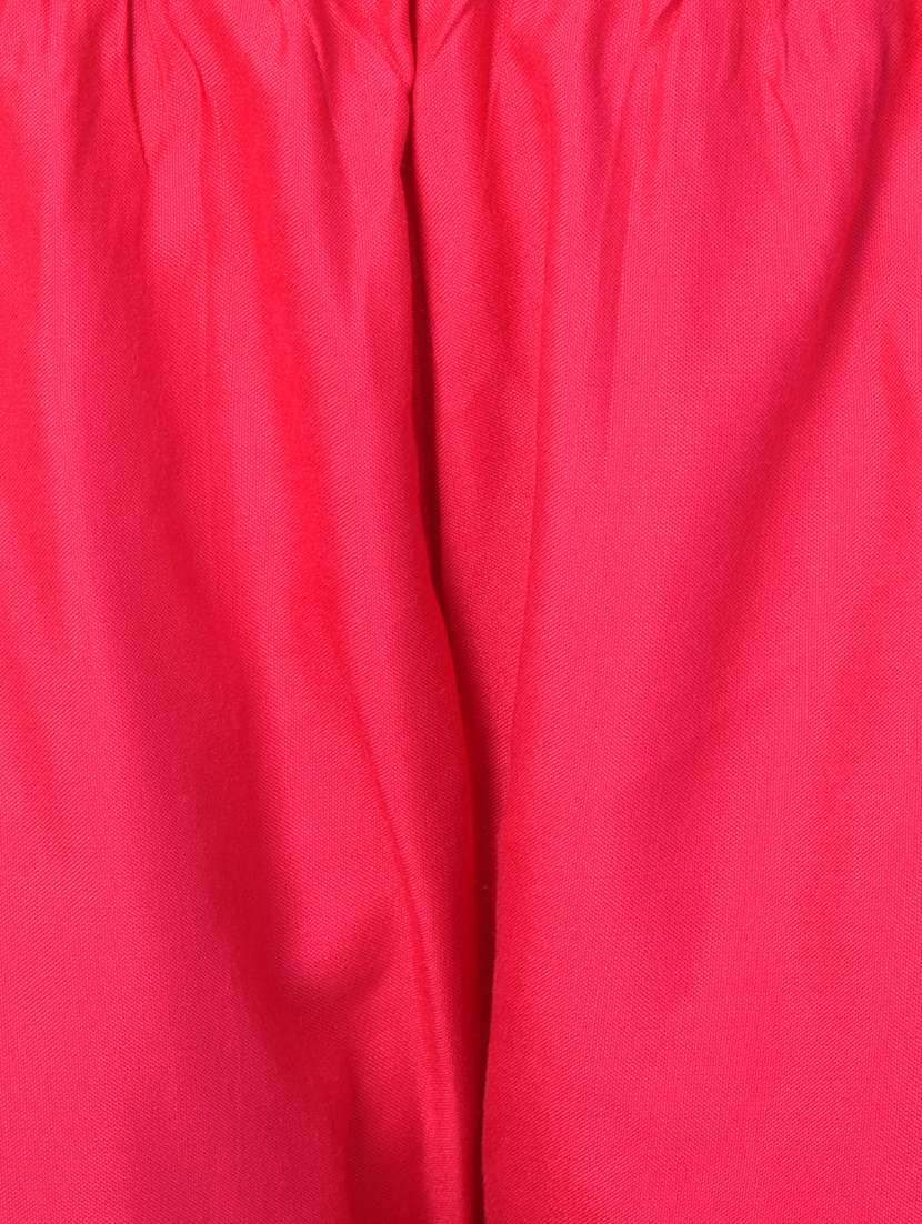 pink rayon palazzos - 15254199 -  Standard Image - 4