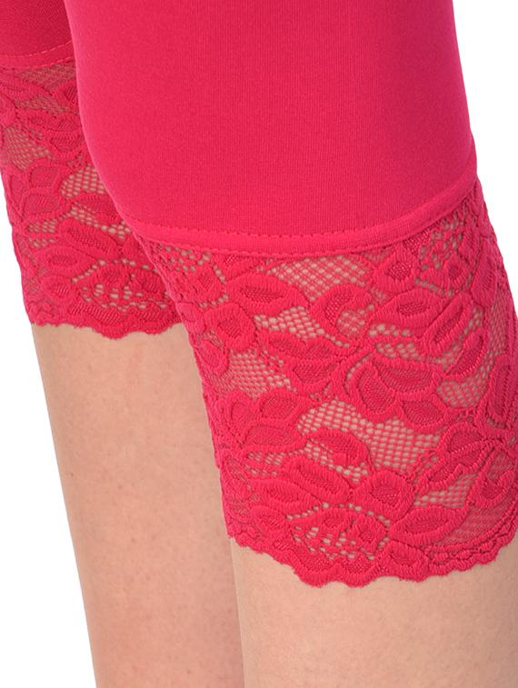 set of 2 multicolored solid leggings capri - 15258685 - Standard Image - 4