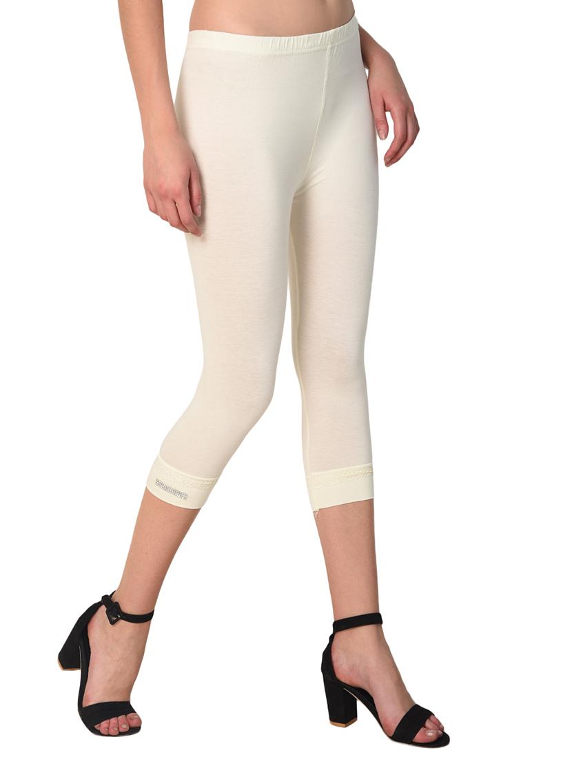set of 2 multicolored solid leggings capri - 15258685 - Standard Image - 6