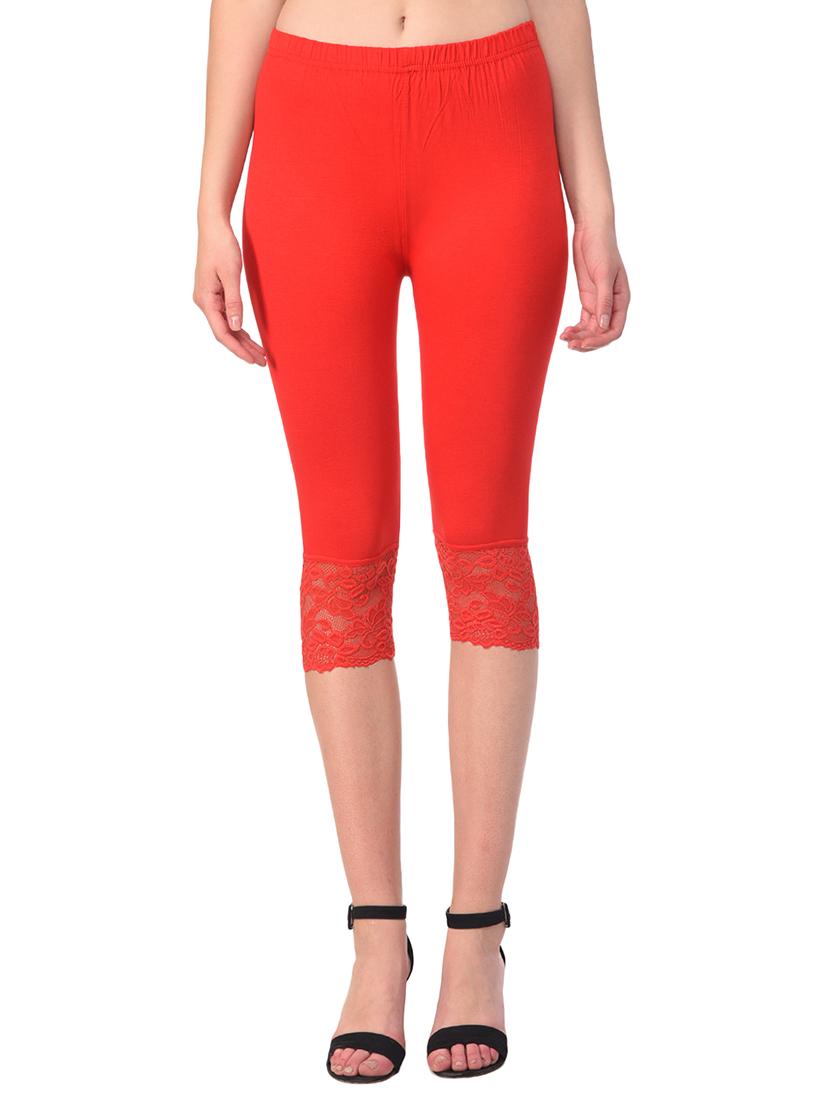 set of 2 multicolored solid leggings capri - 15258689 - Standard Image - 1