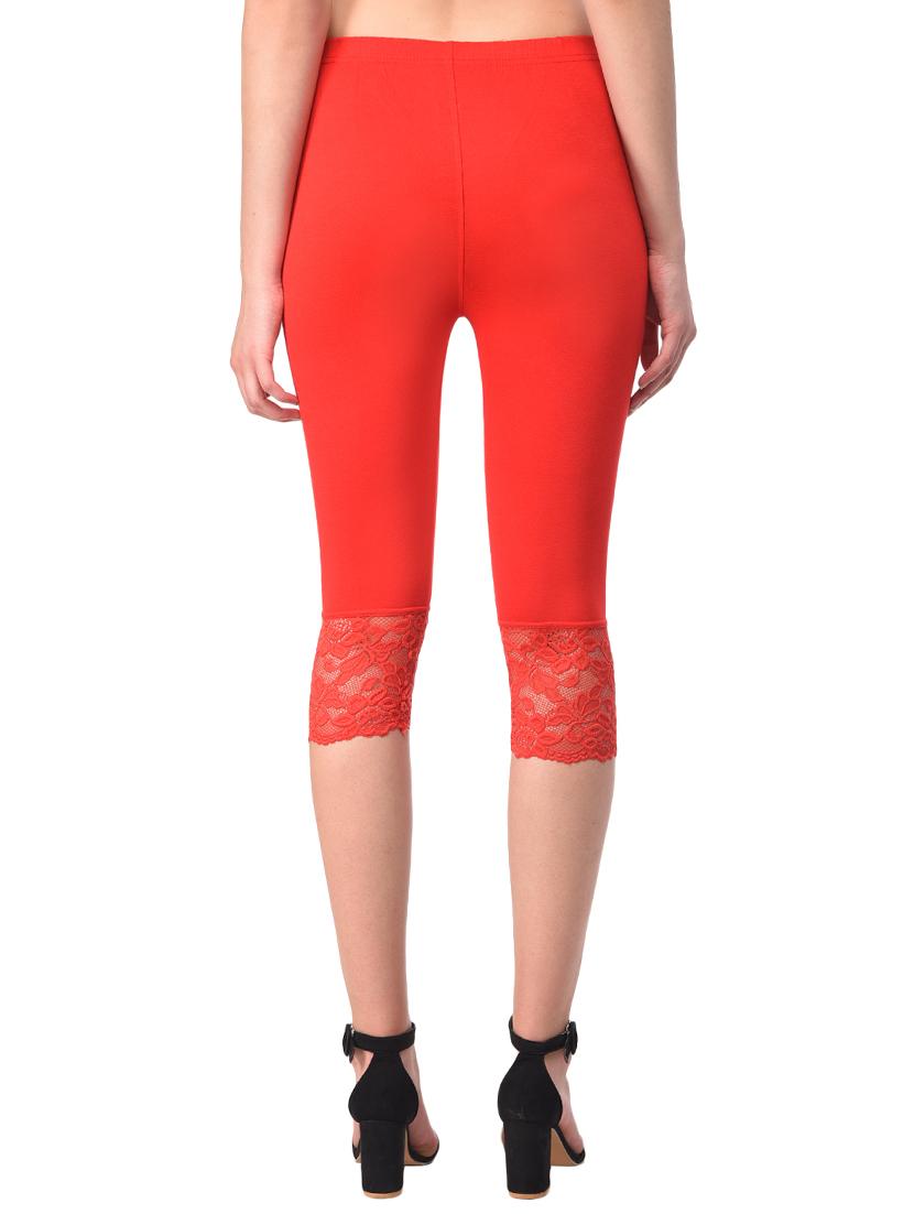 set of 2 multicolored solid leggings capri - 15258692 - Standard Image - 6