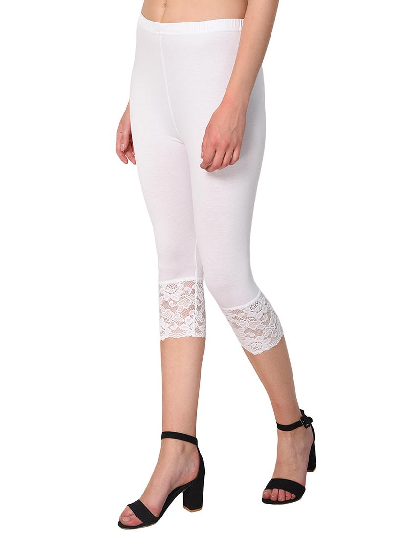 set of 2 multicolored solid leggings capri - 15258701 - Standard Image - 6
