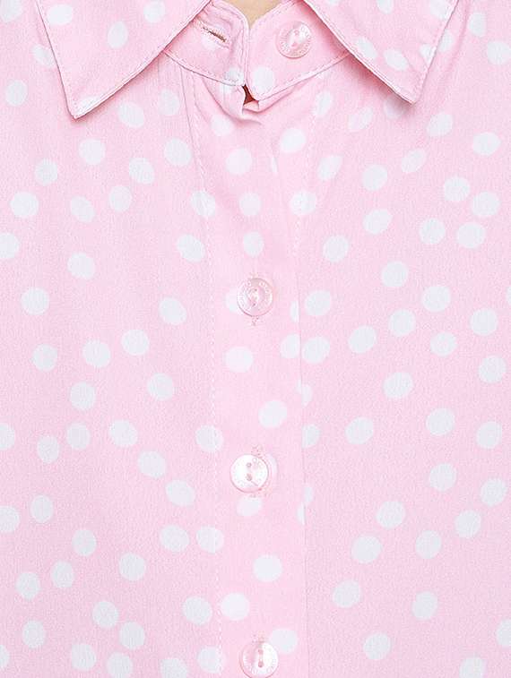 pink cotton shirt - 15260665 -  Standard Image - 4