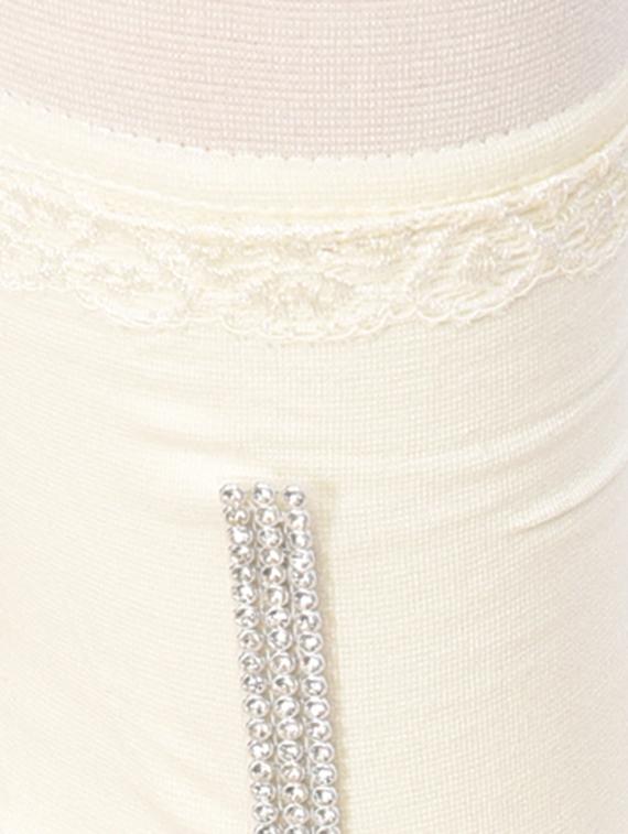 set of 2 white solid leggings - 15260906 - Standard Image - 4