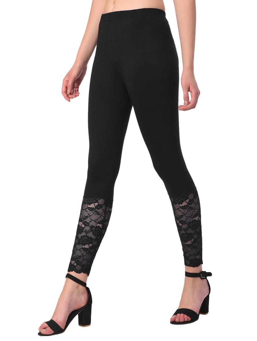 set of 2 multicolored solid leggings - 15260908 - Standard Image - 6