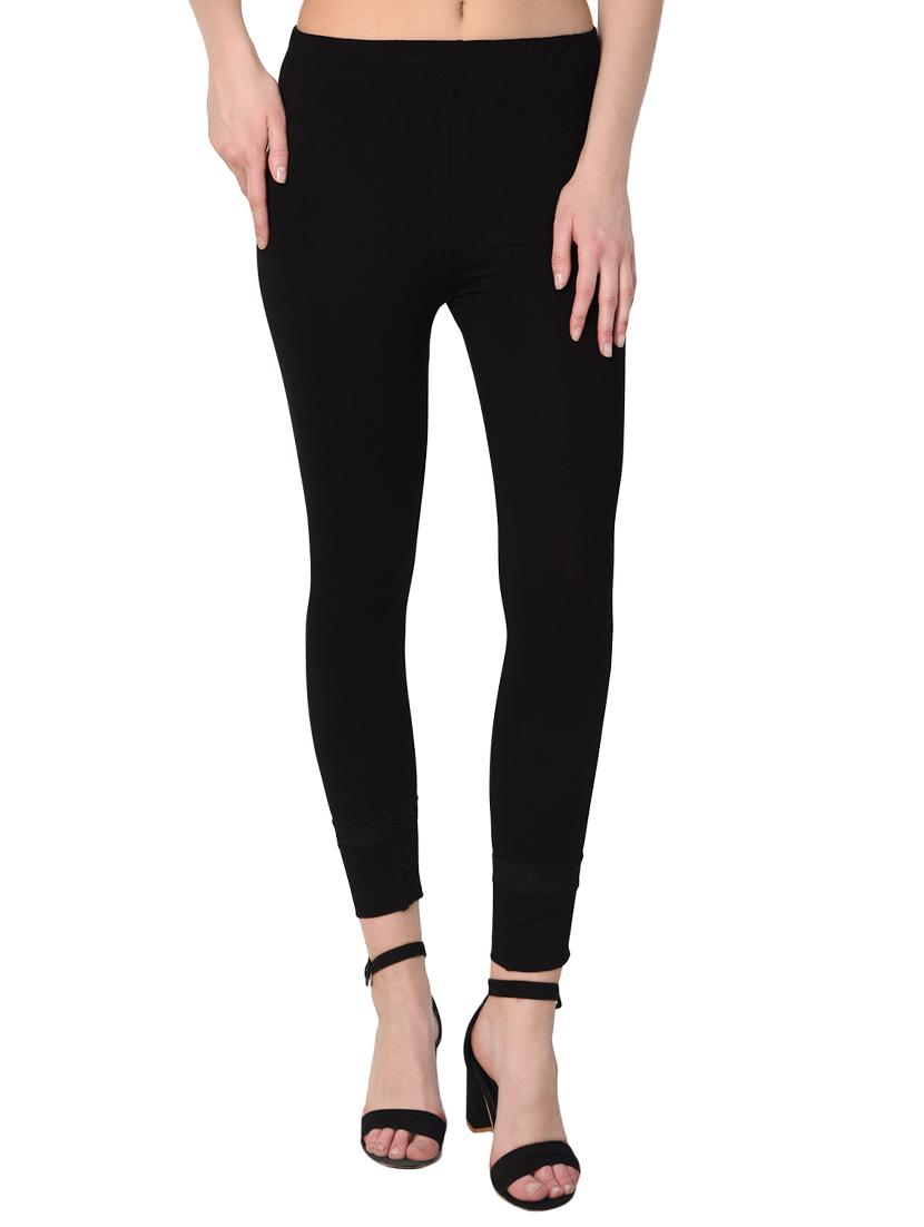 set of 2 multicolored solid leggings - 15260910 - Standard Image - 1