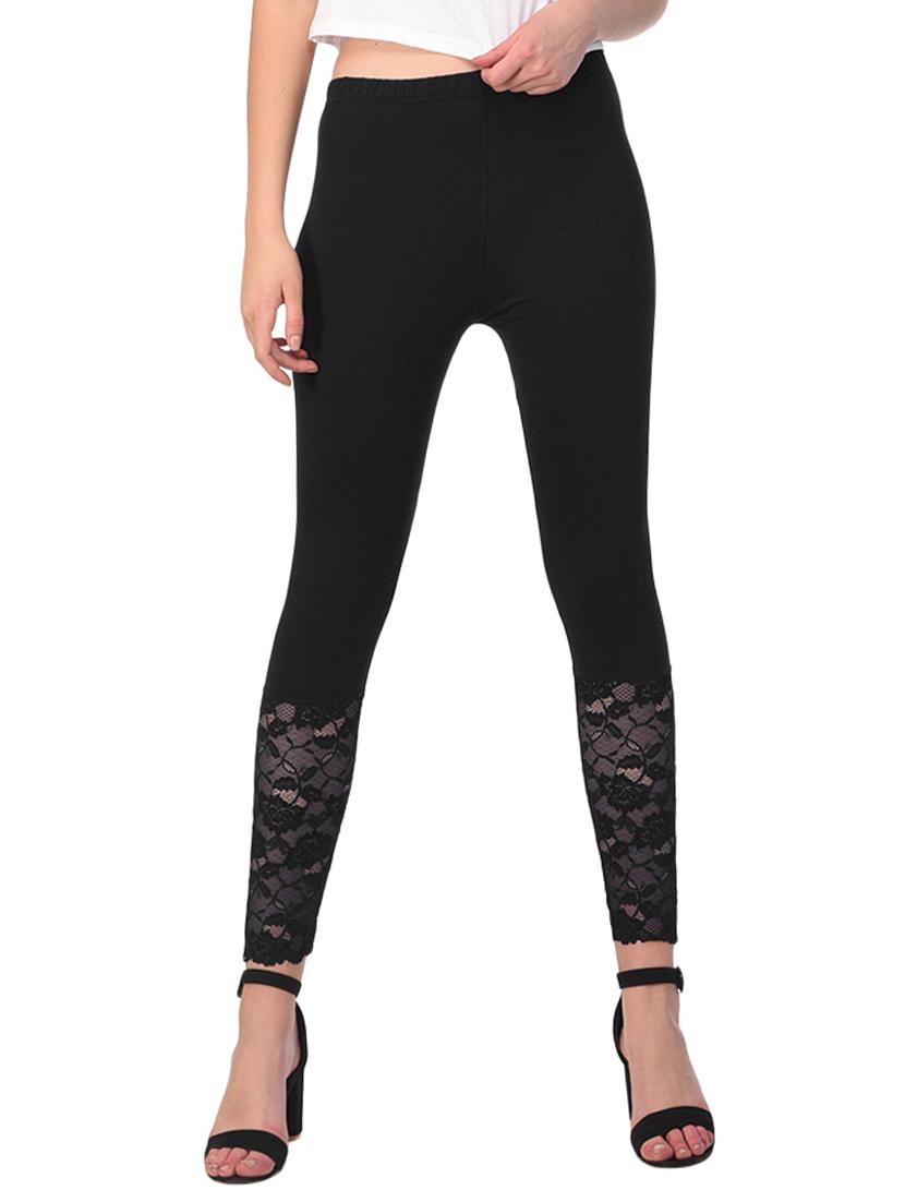 set of 2 multicolored solid leggings - 15260917 - Standard Image - 1