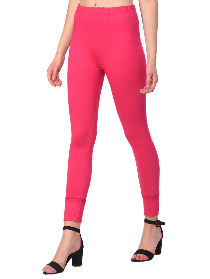 set of 2 multicolored solid leggings - 15260917 - Standard Image - 6