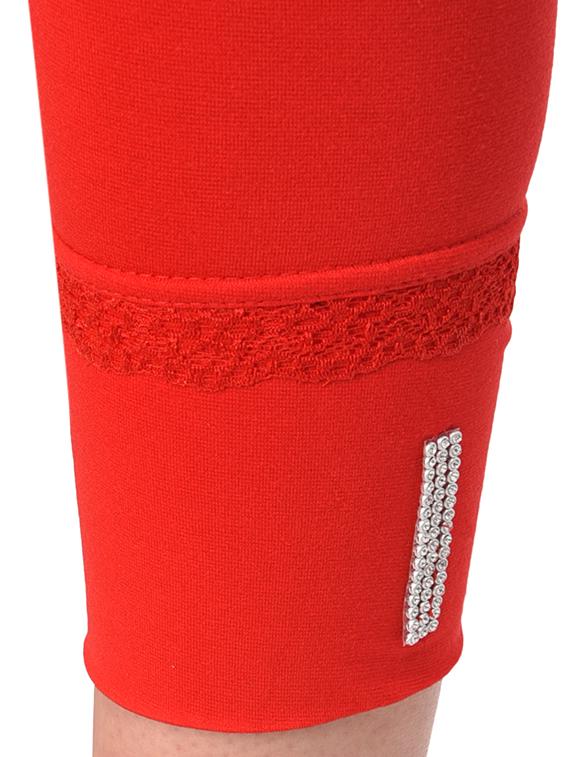 set of 2 red solid legging - 15260936 - Standard Image - 4