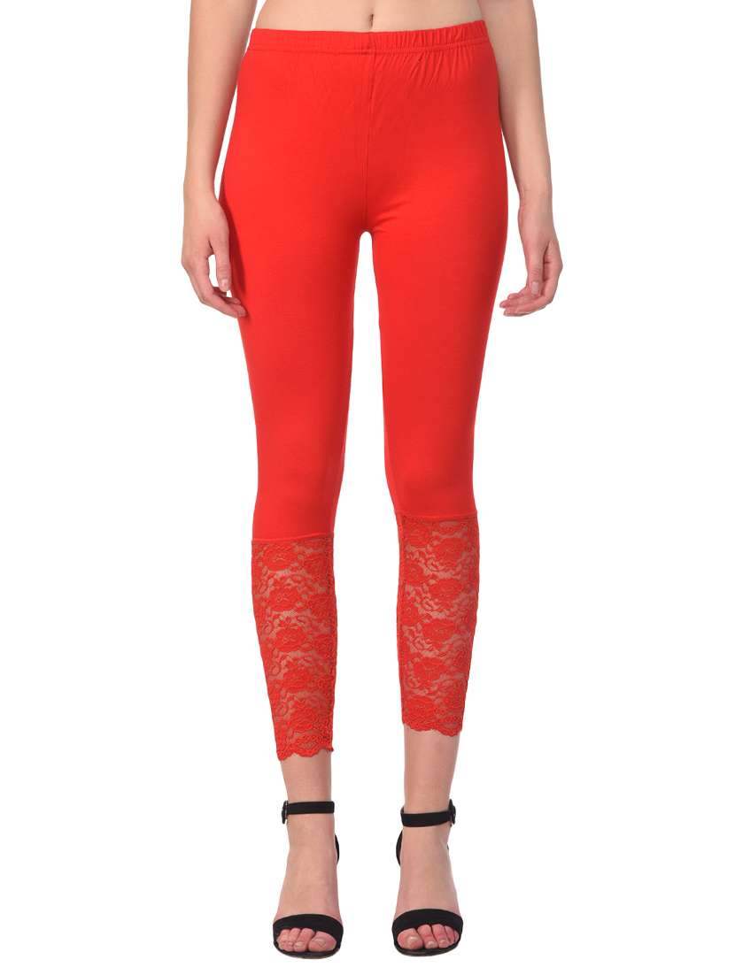 set of 2 multicolored solid legging - 15260939 -  Standard Image - 1