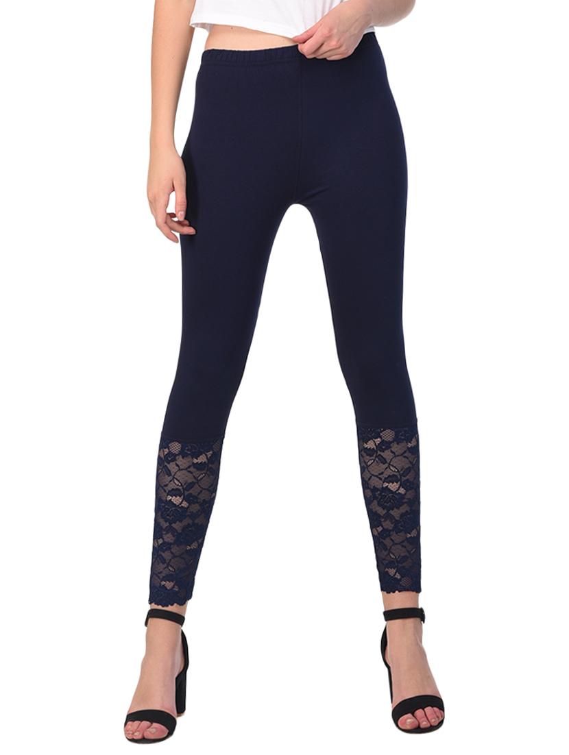 set of 2 multicolored solid leggings - 15260942 - Standard Image - 1