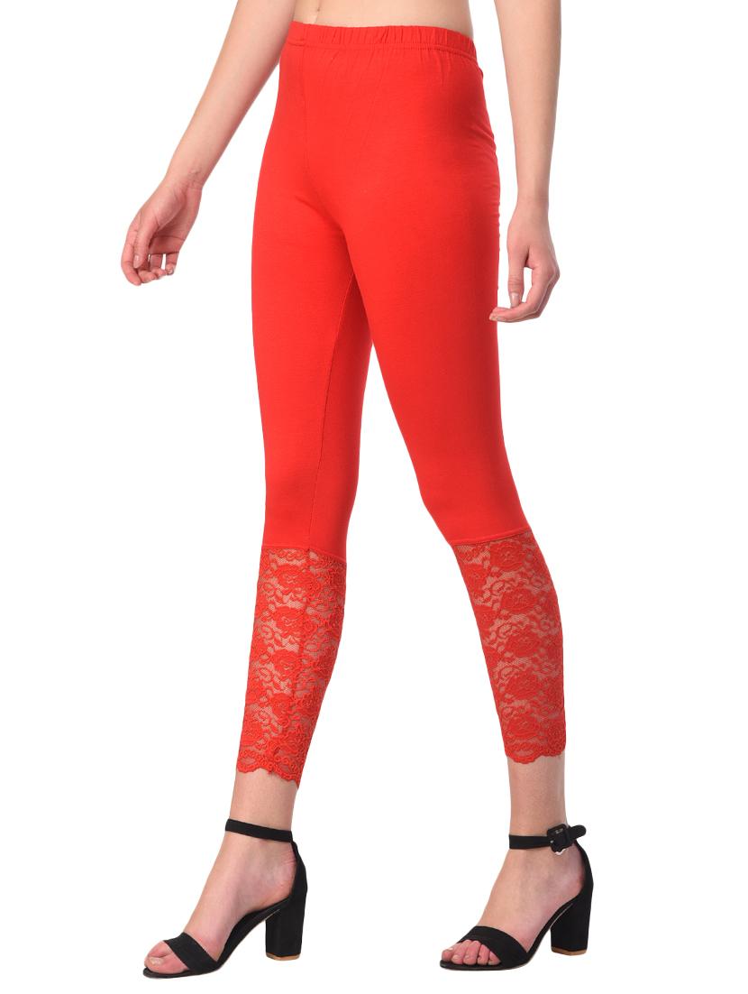 set of 2 multicolored solid leggings - 15260942 - Standard Image - 6