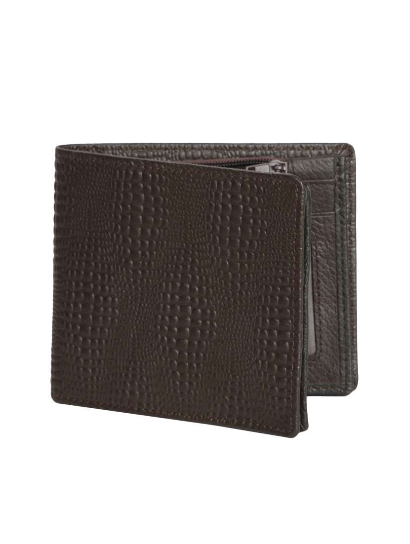 brown leather wallet