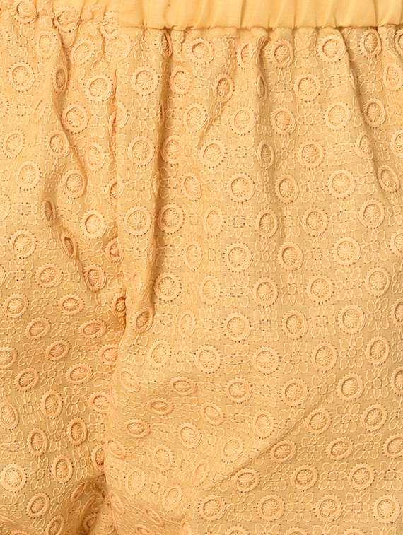 yellow cotton combo palazzo - 15265274 - Standard Image - 9