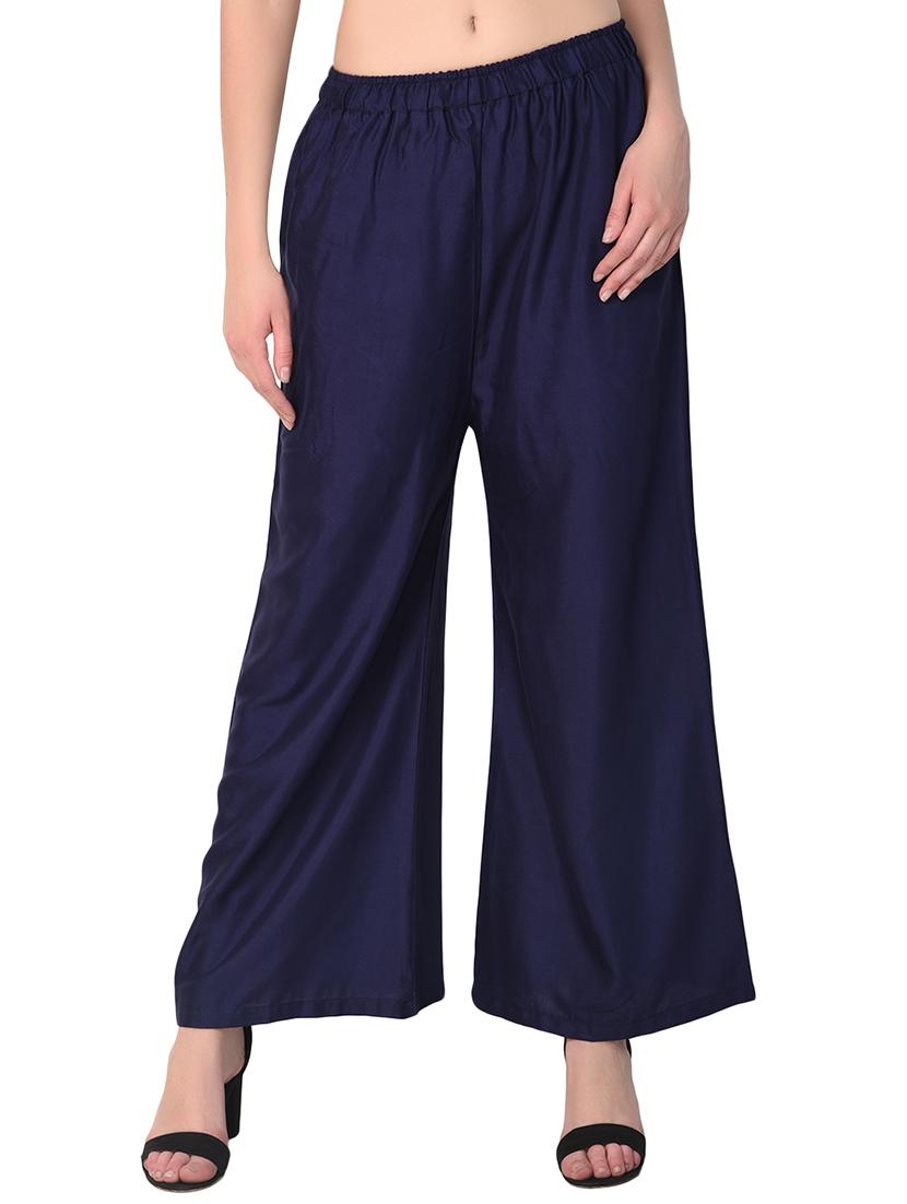 set of 2 multicolored solid palazzos - 15265280 - Standard Image - 1