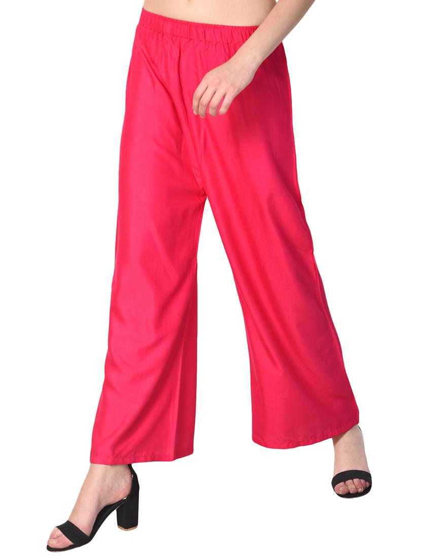 set of 2 multicolored solid palazzos - 15265280 - Standard Image - 6