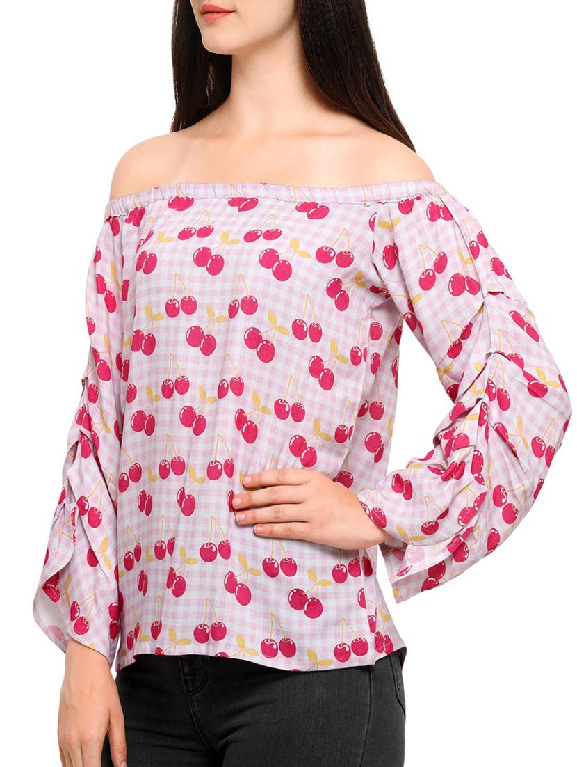 women's straight off shoulder top - 15266353 -  Standard Image - 1