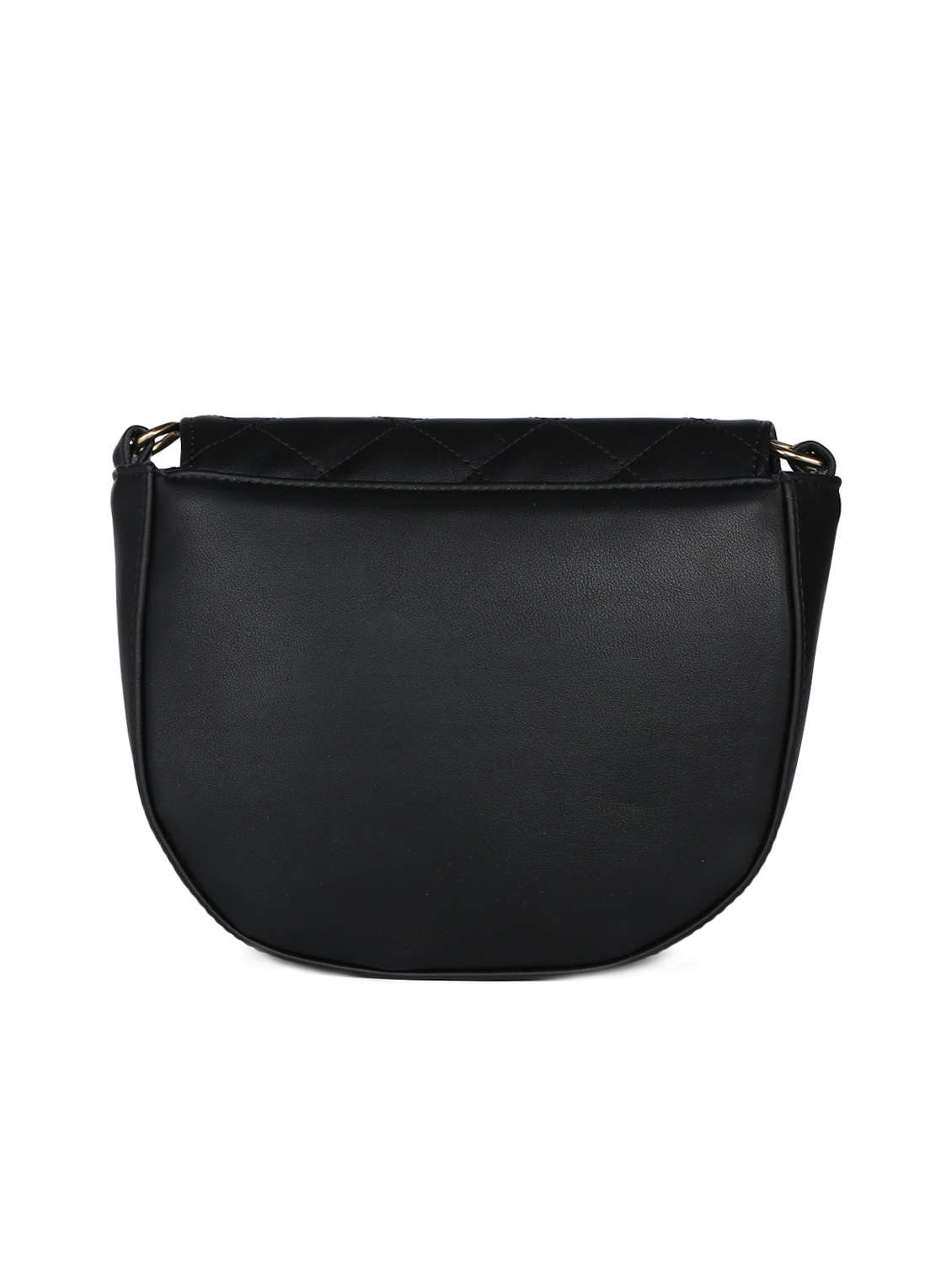 Black Leatherette (pu) Sling Bag - 15270242 -  Standard Image - 1